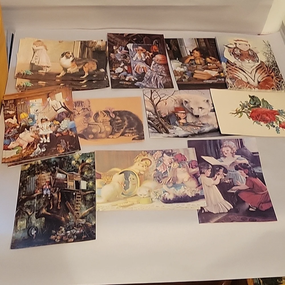 Assorted Vintage Blank Cards